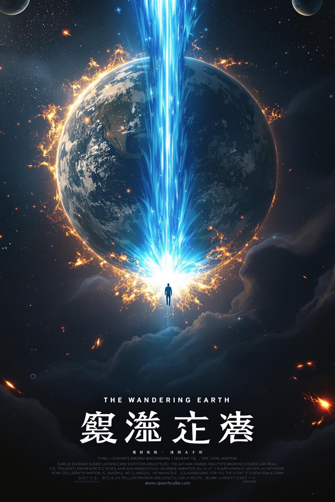流浪地球3 电影海报 - 福利影视中国科幻力作
